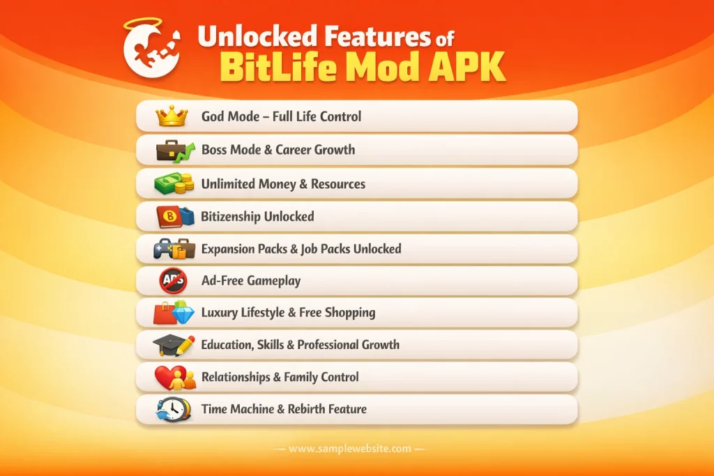 features of bilife mod apk