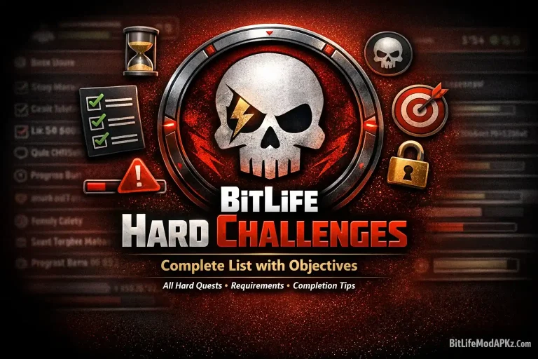 bitlife hard challenges