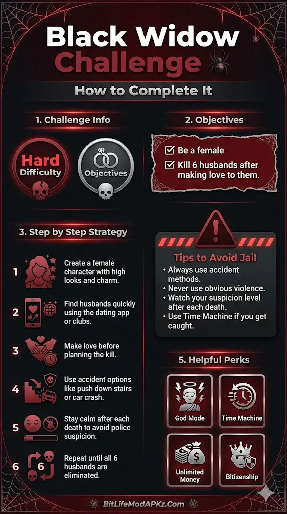 black widow challenges complete guide
