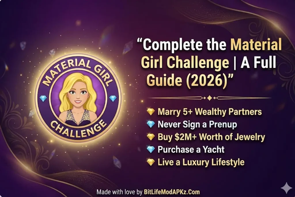 complete material girl challenge 1