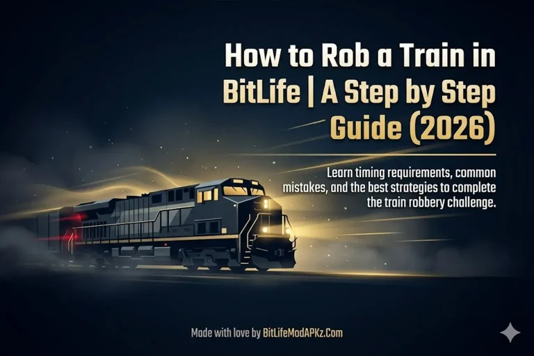 how to rob a train in bitlife