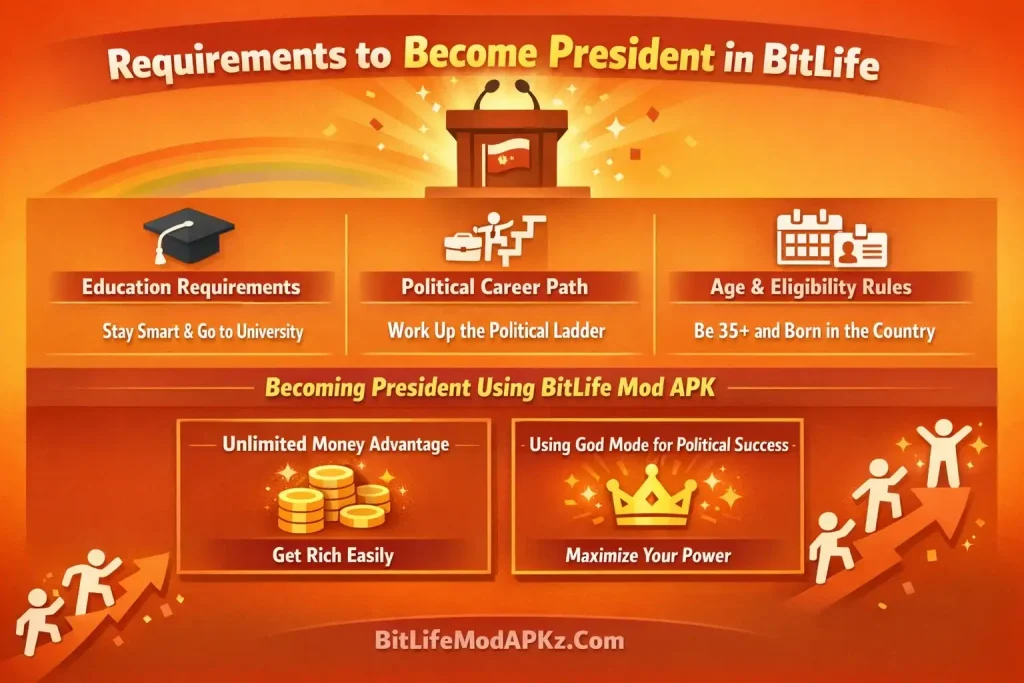 requirements to become a president