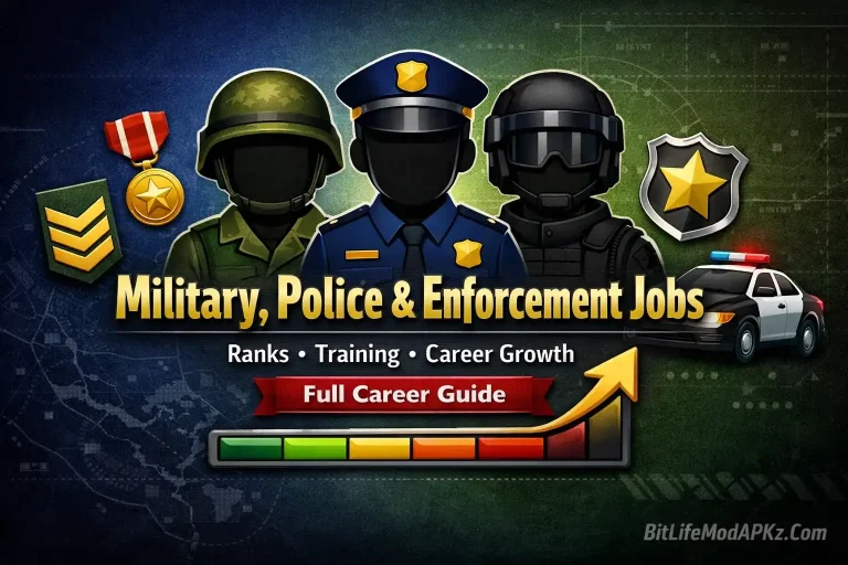 enforcement careers in bitlife