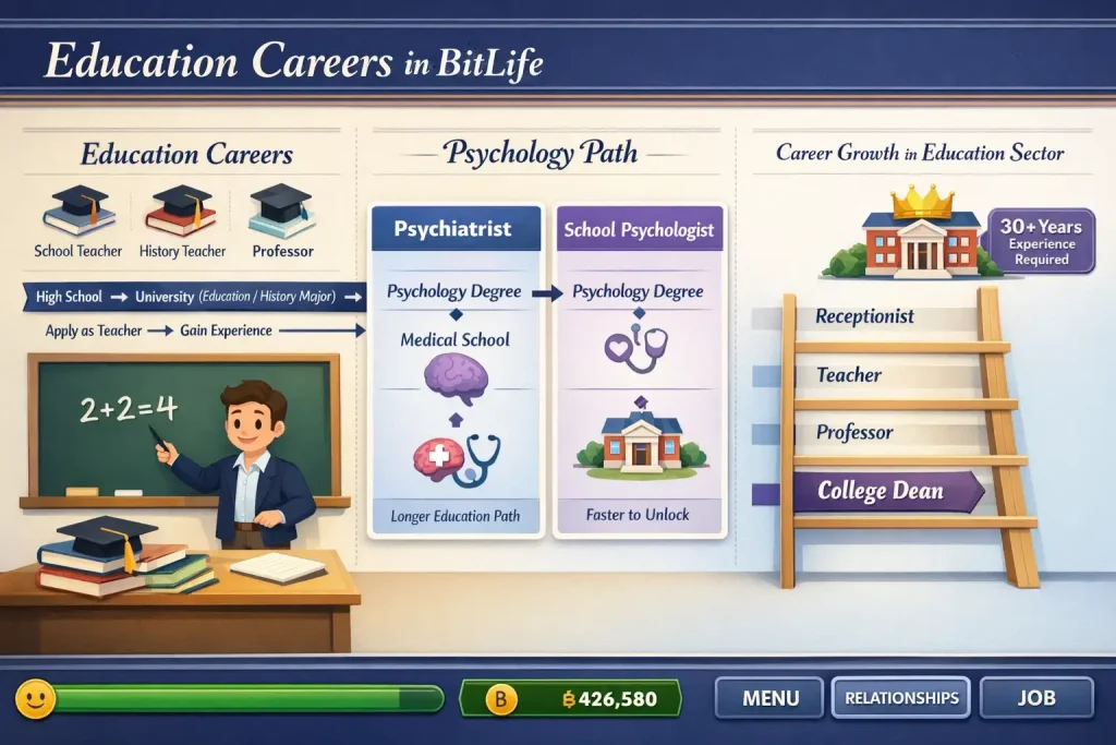 steps to adopt educational and psychology careers