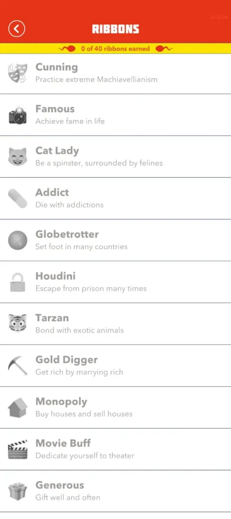 What are Ribbons in BitLife? Complete List and How to Get Them svg%3E