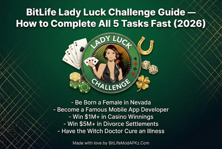 bitlife lady luck challenge