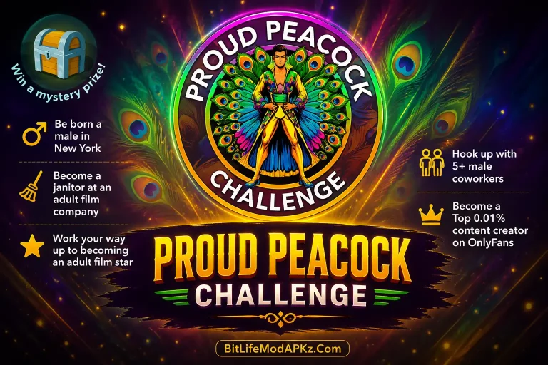 complete proud peacock challenge